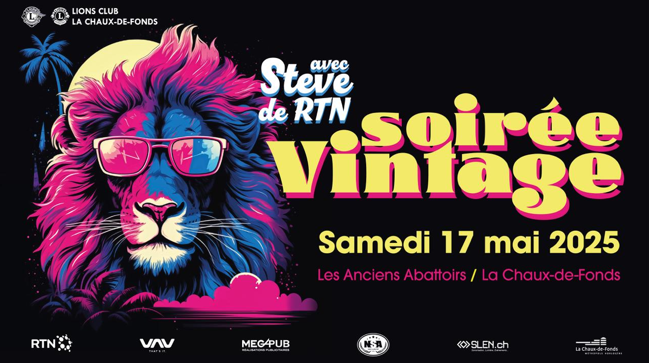 Soirée Vintage avec Steve de RTN